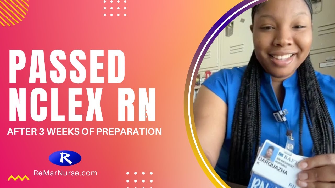 Passed NCLEX in three weeks video testimonial thumbnail