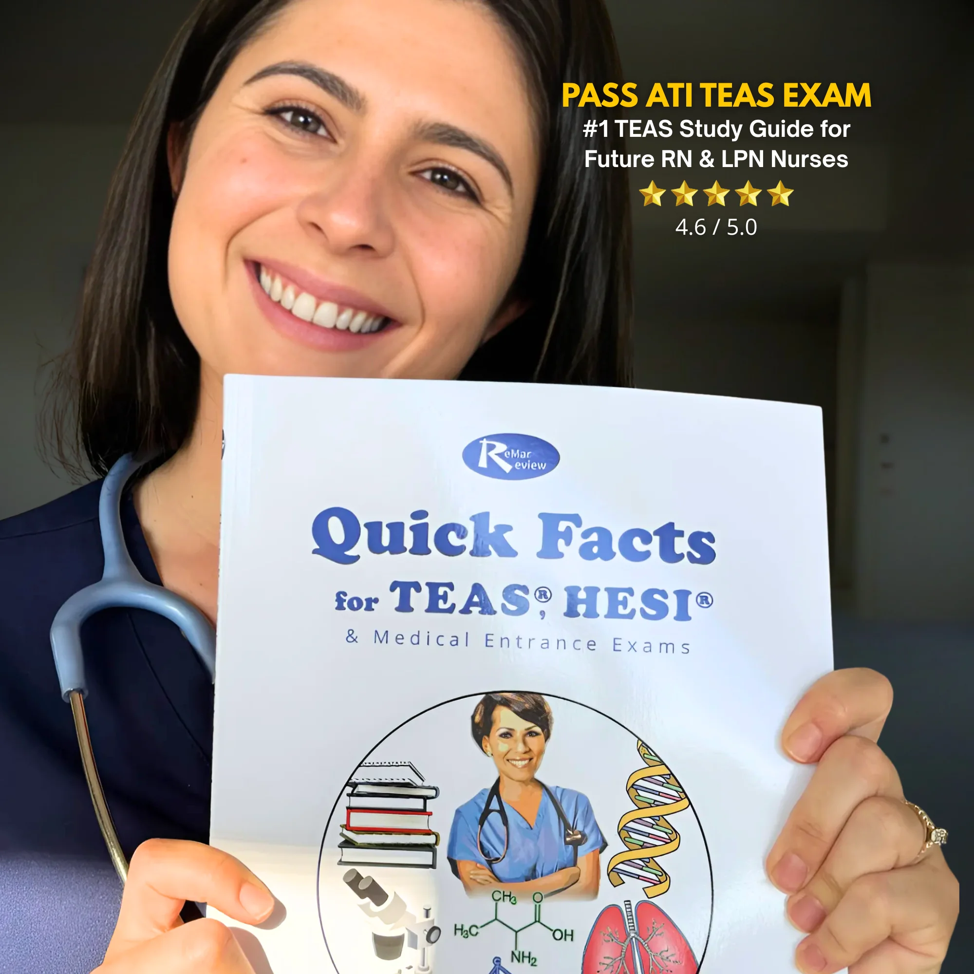 NCLEX Master Coach Quick Facts for ATI TEAS and HESI study guide