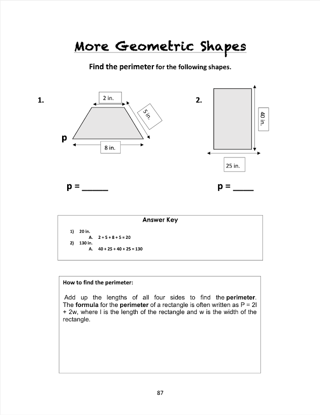Quick Facts for TEAS sample study page